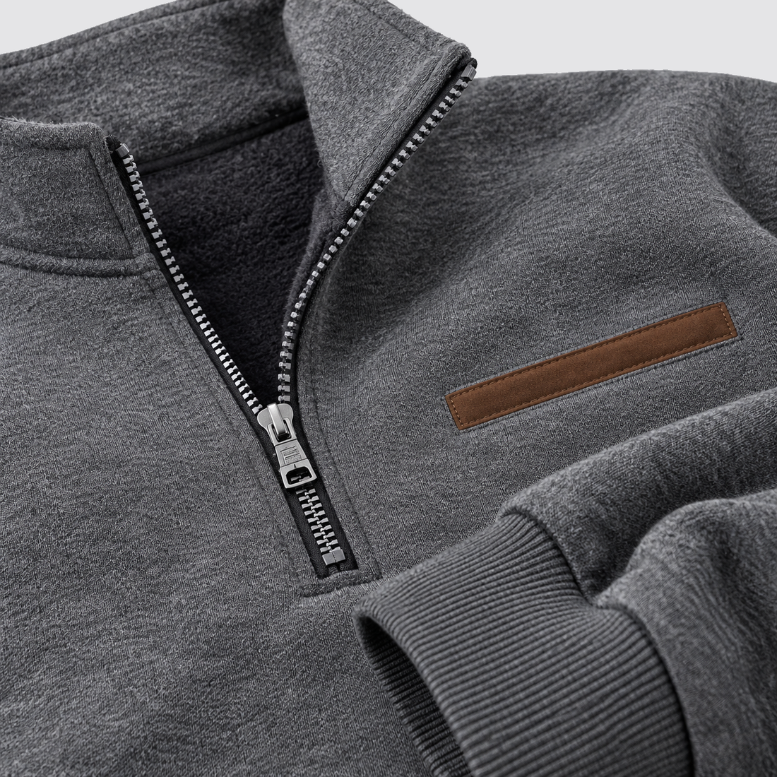 Men's Fleece Quarter Zip Sweatshirt Outdoor