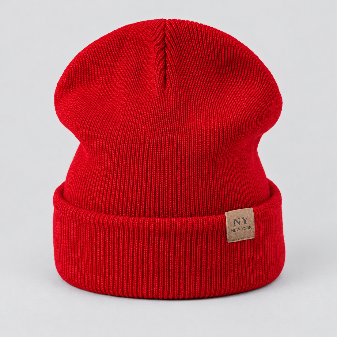 Women's Hat Beanie Slouchy Knitted Cuffed