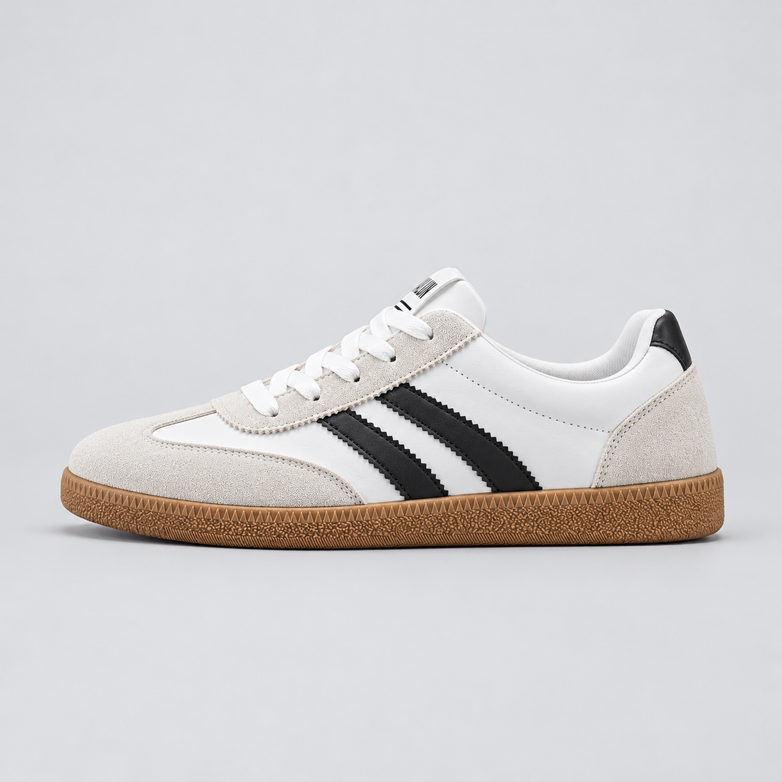 Men's Retro Trainers with Contrast Stripes