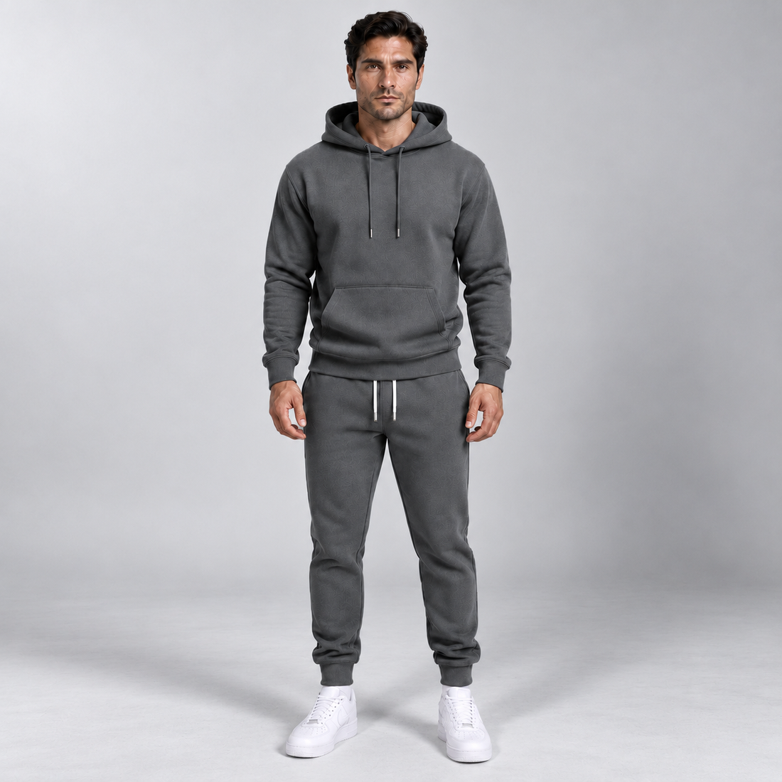 Men's Hoodie and Joggers Tracksuit Set Relaxed