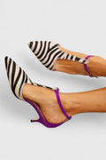 Benedetta™ | Women's Purple Strap Heels