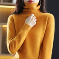 Fedora™ | Women's Layered Cashmere Turtleneck Sweater