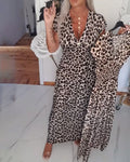 Ember™ Elegant Leopard Dress