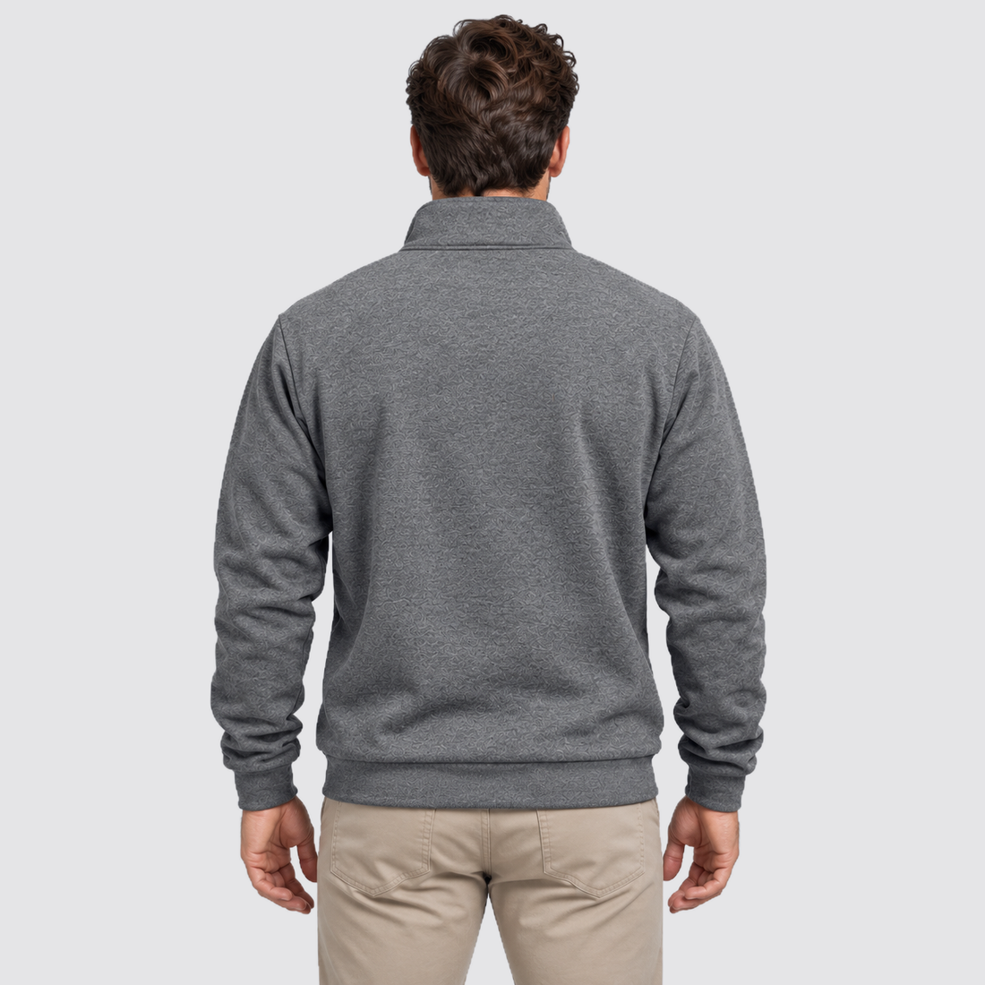 Men's Fleece Quarter Zip Sweatshirt Outdoor
