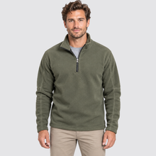 Men's Fleece Half Zip Sweatshirt Stand Collar