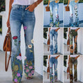 Jasmine™ | Women's Denim Wide Leg High Waisted Jeans