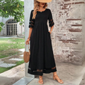 Amara™ | Women's Empire Midi Evening Dress