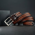 Adeline™ | Women's Leather Braided Belt