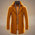 Barnaby™ | Men's Wool Wrap Quilted Winter Coat