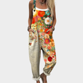 Farrah™ | Women's Multicolor Wide Leg Jumpsuit