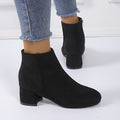 Ingrid™ | Women's Chelsea Block Heel Ankle Boots