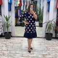 Pamela™ Elegant Pleated Dress