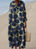 Tirzah™ | Women's Multicolor Long Sleeve Floral Dress