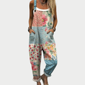 Amandine™ | Women's Multicolored Wide Leg Jumpsuit