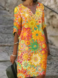 Oceane™ | Women's Floral Evening Midi Dress