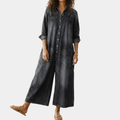 Simonetta™ | Women's Retro Wide Leg Jumpsuit