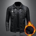 Cormac™ | Men's Black Leather Jacket