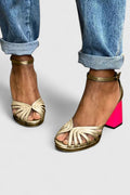 Ottavia™ | Women's Gold Strap Heels