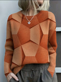 Rafaela™ | Women's Geometric Knit Sweater