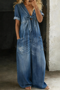 Grazia™ | Women's Pocket Relaxed Jumpsuit