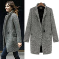 Rosaline™ | Women's Wool Wrap Longline Winter Coat
