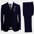 Ignatius™ | Men's Double-Breasted Tweed Suit