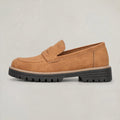 Gilda™ | Women's Suede Platform Slip On Loafers
