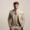 Beckett™ | Men's Three Piece Wedding Suit