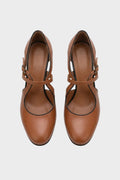 Honoria™ | Women's Leather Block Heel Heels