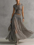 Ellys™ Maxi Skirt Set