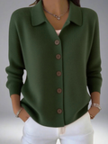 Ottilie™ | Women's Textured Knit Button Front Cardigan