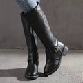 Hesper™ | Women's Buckle Leather Boots