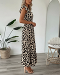Judie™ Leopard Midi Dress