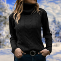 Eleonore™ | Women's Relaxed Knit Turtleneck Sweater