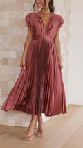Marla™ Elegant Pleated Dress