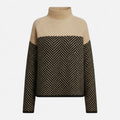 Maia™ | Women's Wrap Wool Turtleneck Sweater