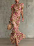 Racquella™ Vintage Maxi Dress