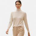 Eulalia™ | Women's Cashmere Wool Turtleneck Sweater
