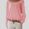 Zaida™ | Women's Knit Boat Neck Sweater