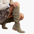 Pia™ | Women's Western Knee High Block Heel Boots