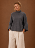 Marcelline™ | Women's Knit Mock Neck Sweater