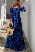 Fibi™ Floral Elegance Maxi Dress