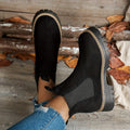 Ilse™ | Women's Chunky Chelsea Platform Ankle Boots