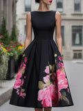 Xandra™ Elegant Midi Dress
