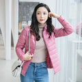 Elin™ | Women's Lightblue Quilted Puffer Jacket