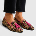 Lysette™ | Women's Leopard Slip On Loafers