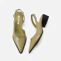 Basilie™ | Women's Pistachio Slingback Heels