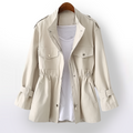 Wren™ | Drawstring-Waist Utility Jacket