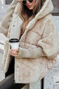 Zelina™ | Women's Wrap Hooded Quilted Puffer Jacket