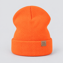 Women's Hat Beanie Slouchy Knitted Cuffed